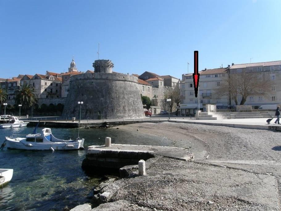 Apartment Pomirenja Korcula Town Exterior foto